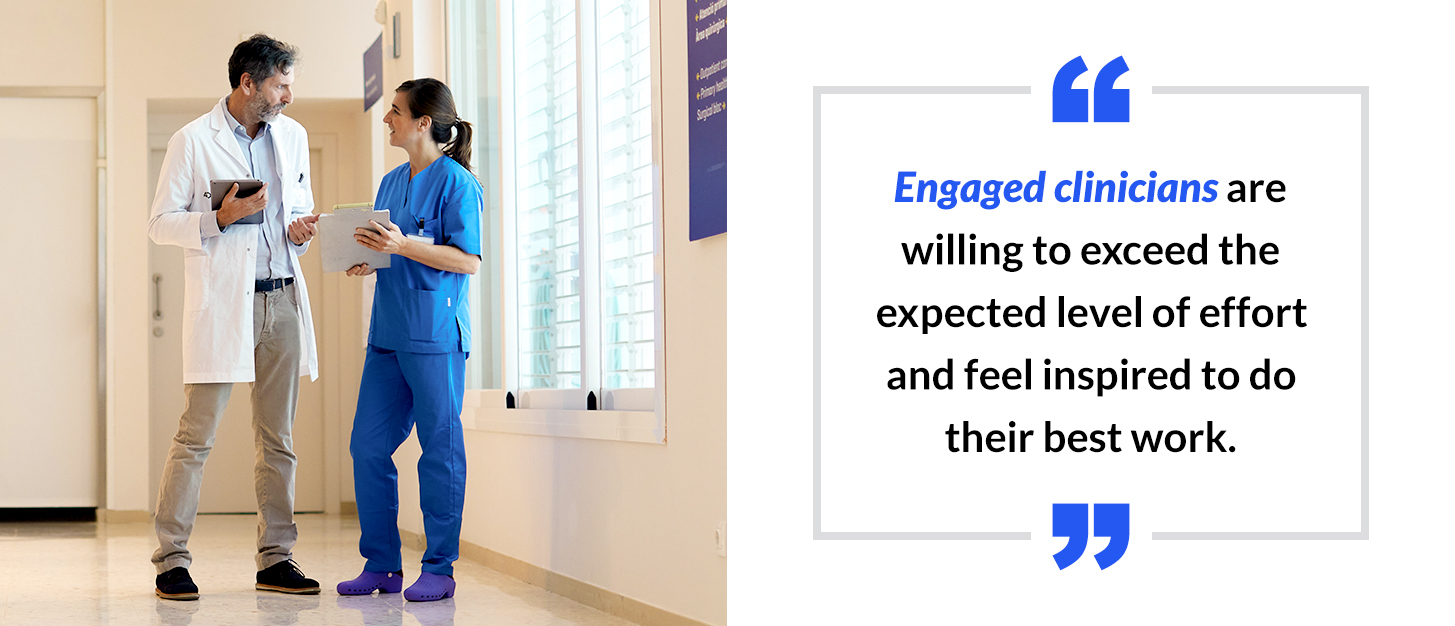 Digital tools improve clinical engagement and patient care