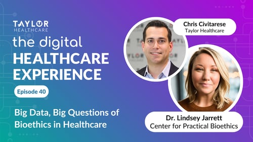 Featured image for article: The Digital Healthcare Experience - Big Data, Big Questions of Bioethics in Healthcare