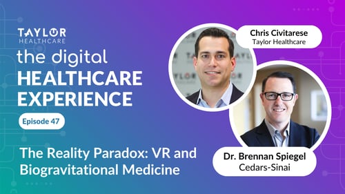 Featured image for article: The Digital Healthcare Experience - The Reality Paradox: VR and Biogravitational Medicine