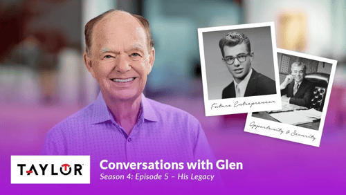 Featured image for article: Conversations with Glen Taylor - S4 E5 - His Legacy
