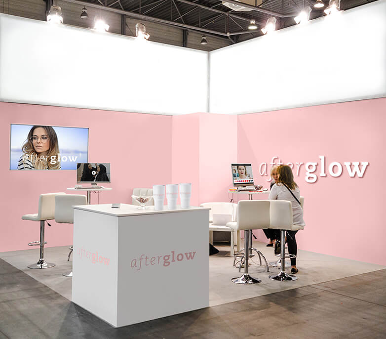 custom pop-up shop inside store