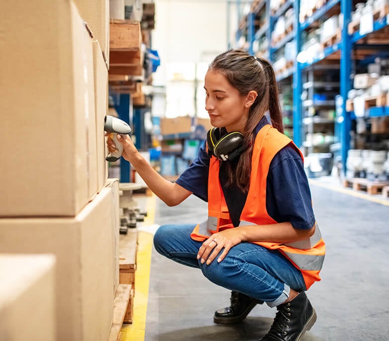 operations associate scanning inventory