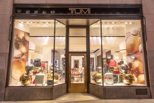 Featured image for article: TUMI™: Custom Holiday Displays in a Hurry