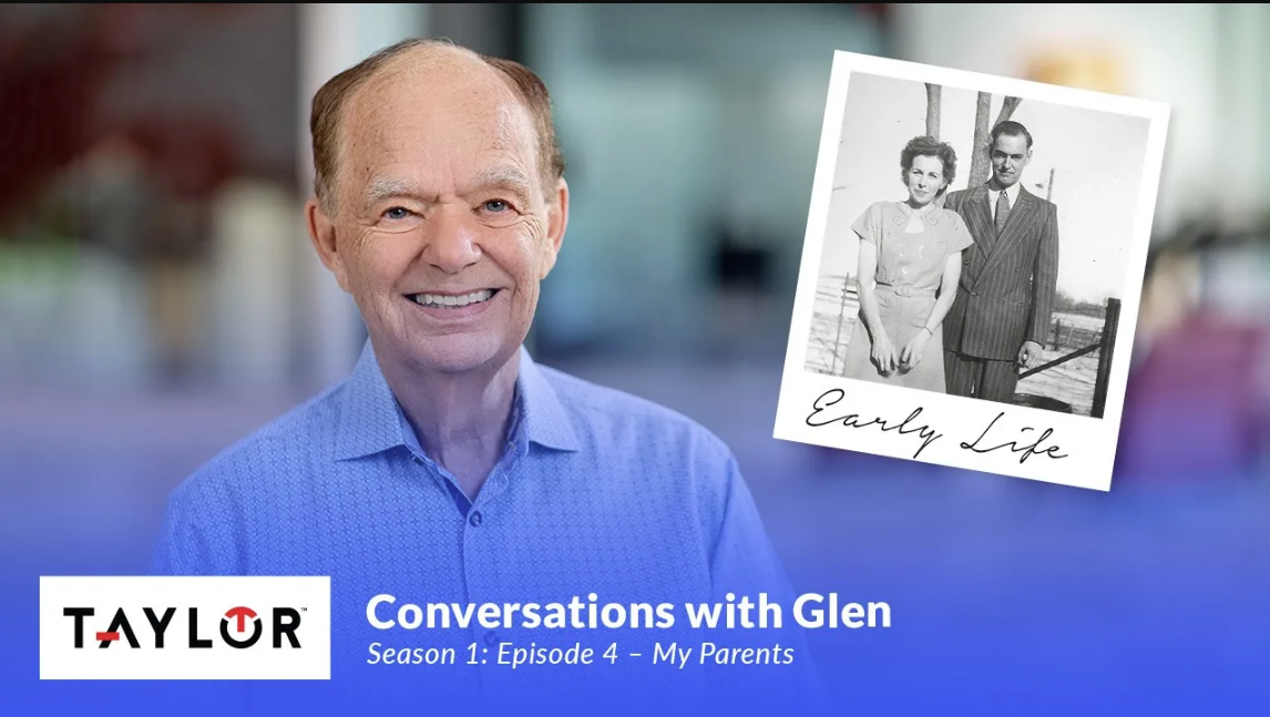 Featured image for article: Conversations with Glen Taylor: S1 Ep. 4 - My Parents