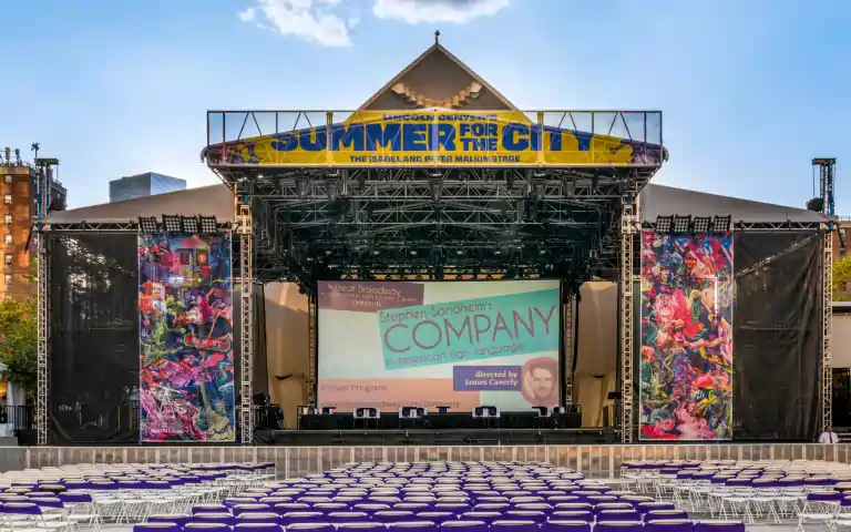 signage-brightens-lincoln-center-festival