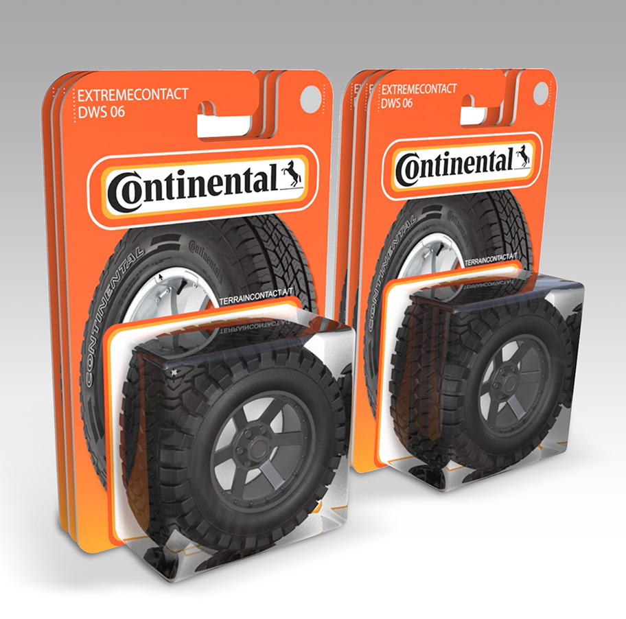 continental tire display