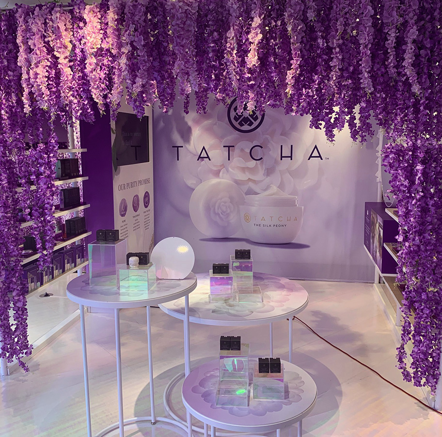 tatcha immersive exhibit