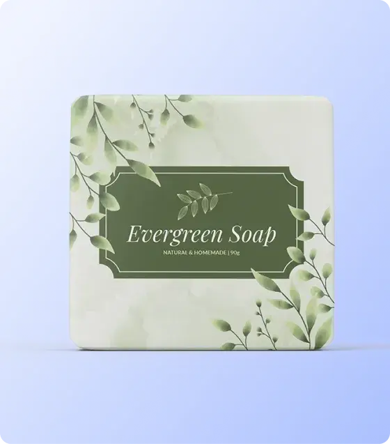 Custom printed product wrap applied to consumer goods for branding and product presentation