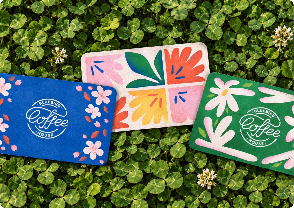 Featured image for post: Paper Gift Cards as a More Sustainable Alternative to PVC Plastic