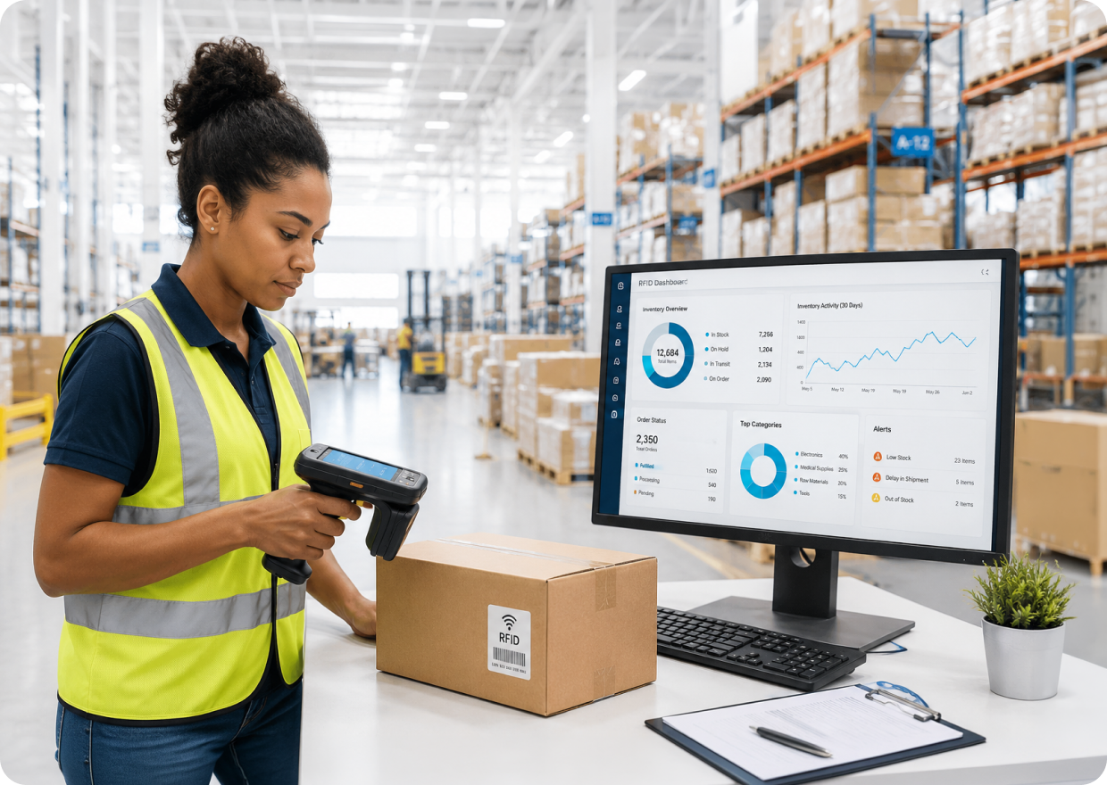 Featured image for post: RFID and AI Integration: Smart Packaging Technology Benefits Explained