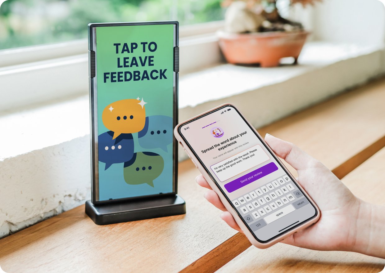 Featured image for post: Contactless Customer Feedback Solutions: NFC and RFID Feedback Systems