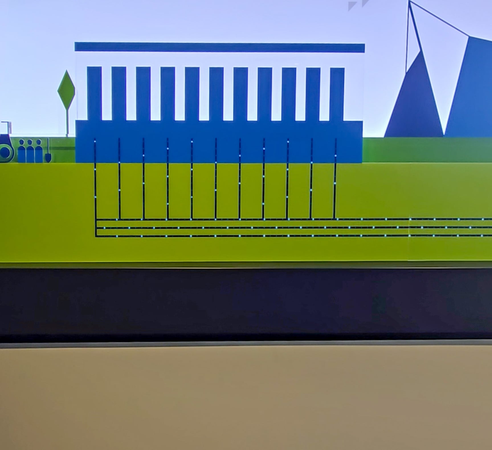 LED screen shot