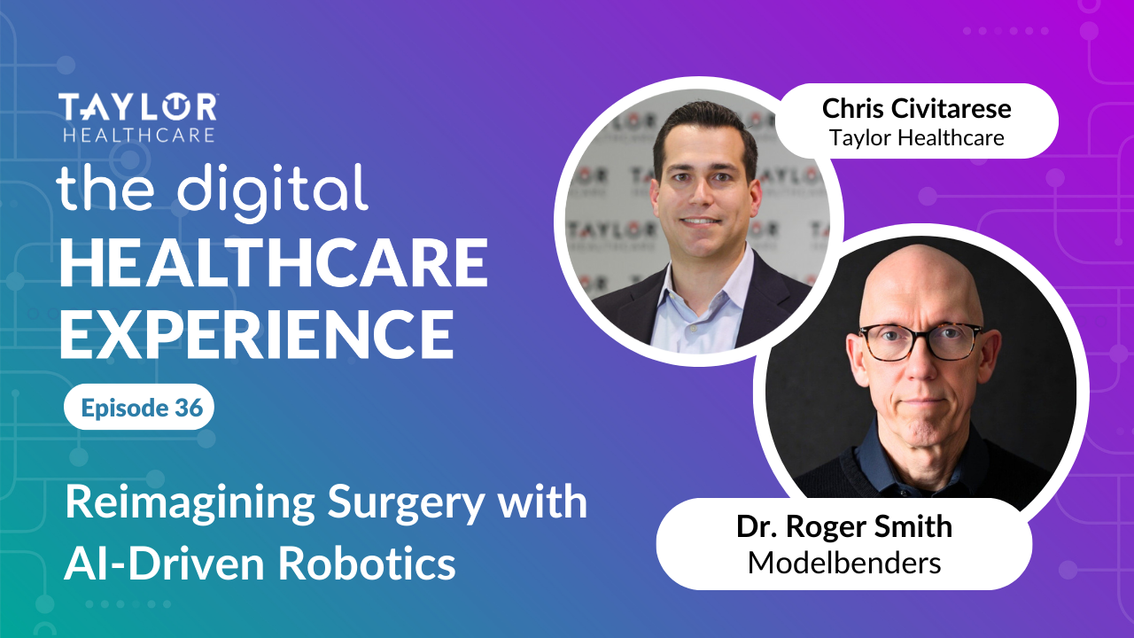 Featured image for article: The Digital Healthcare Experience - Reimagining Surgery with AI-Driven Robotics