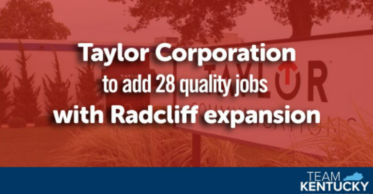 Taylor Makes Significant Investment in Radcliff, KY